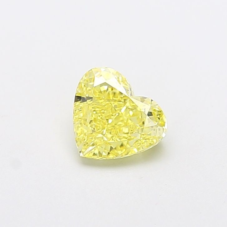 Loose Diamond - HEART 1.09ct Fancy Intense Yellow VS1: Loose Diamond - HEART 1.09ct Fancy Intense Yellow VS1 Source: This is a real non-mined Diamond that has been grown in a lab Shape: HEART Carats: 1.09 Color: Fancy Intense Yellow Certification: IGI Vid