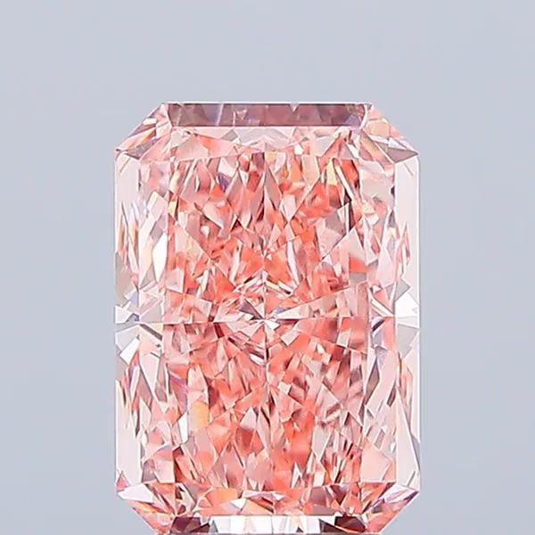Loose Diamond - RADIANT 4.03ct Fancy Intense Pink VS1: Loose Diamond - RADIANT 4.03ct Fancy Intense Pink VS1 Source: This is a real non-mined Diamond that has been grown in a lab Shape: RADIANT Carats: 4.03 Color: Fancy Intense Pink Certification: IGI Vid