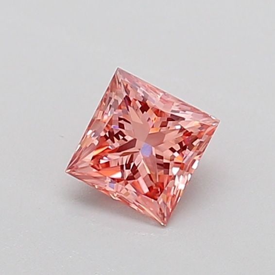 Loose Diamond - PRINCESS 0.37ct Fancy Vivid Pink VS1: Loose Diamond - PRINCESS 0.37ct Fancy Vivid Pink VS1 Source: This is a real non-mined Diamond that has been grown in a lab Shape: PRINCESS Carats: 0.37 Color: Fancy Vivid Pink Certification: IGI Video