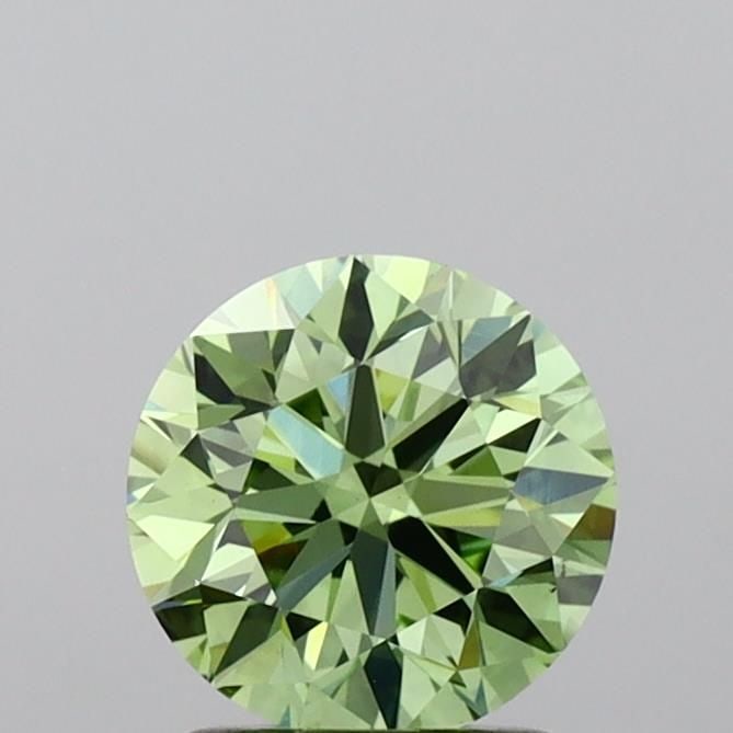 Loose Diamond - ROUND 1.51ct Fancy Vivid Green VS2: Loose Diamond - ROUND 1.51ct Fancy Vivid Green VS2 Source: This is a real non-mined Diamond that has been grown in a lab Shape: ROUND Carats: 1.51 Color: Fancy Vivid Green Certification: IGI Video:
