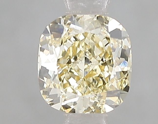 Loose Diamond - CUSHION MODIFIED 1.01ct Fancy Intense Yellow VS1: Loose Diamond - CUSHION MODIFIED 1.01ct Fancy Intense Yellow VS1 Source: This is a real non-mined Diamond that has been grown in a lab Shape: CUSHION MODIFIED Carats: 1.01 Color: Fancy Intense Yellow 