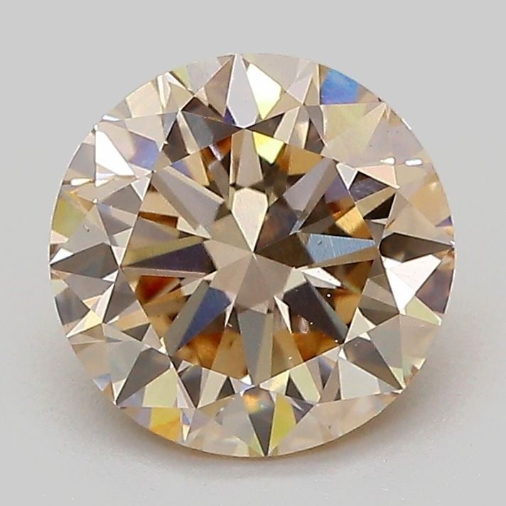 Loose Diamond - ROUND 2.05ct Very Light Brown VVS2: Loose Diamond - ROUND 2.05ct Very Light Brown VVS2 Source: This is a real non-mined Diamond that has been grown in a lab Shape: ROUND Carats: 2.05 Color: Very Light Brown Certification: IGI Video: