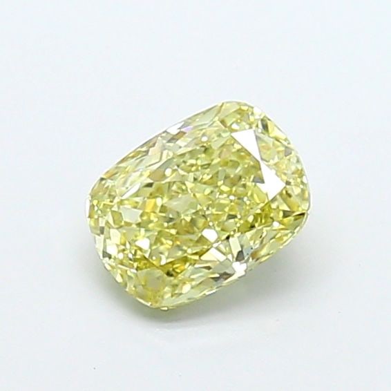 Loose Diamond - CUSHION MODIFIED 0.99ct Fancy Yellow VS1: Loose Diamond - CUSHION MODIFIED 0.99ct Fancy Yellow VS1 Source: This is a real non-mined Diamond that has been grown in a lab Shape: CUSHION MODIFIED Carats: 0.99 Color: Fancy Yellow Certification: I