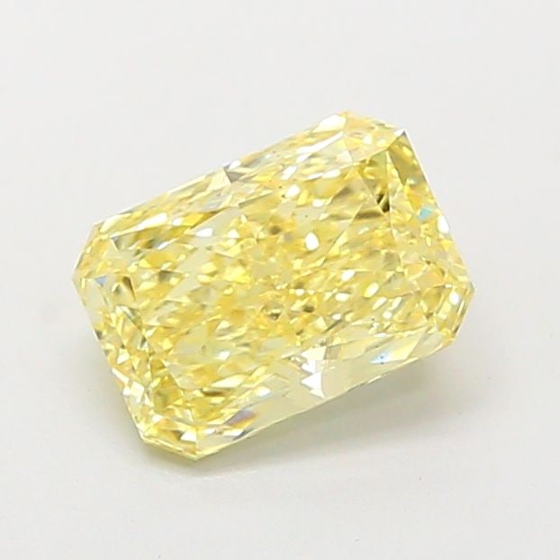 Loose Diamond - RADIANT 2.06ct Fancy Intense Yellow VS2: Loose Diamond - RADIANT 2.06ct Fancy Intense Yellow VS2 Source: This is a real non-mined Diamond that has been grown in a lab Shape: RADIANT Carats: 2.06 Color: Fancy Intense Yellow Certification: IGI