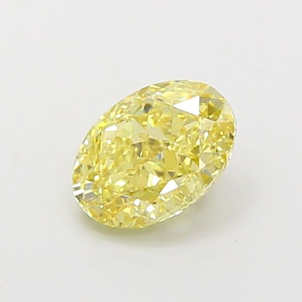 Loose Diamond - OVAL 1.27ct Fancy Intense Yellow VS1: Loose Diamond - OVAL 1.27ct Fancy Intense Yellow VS1 Source: This is a real non-mined Diamond that has been grown in a lab Shape: OVAL Carats: 1.27 Color: Fancy Intense Yellow Certification: IGI Video