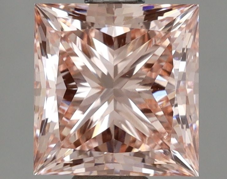 Loose Diamond - PRINCESS 1.5ct Fancy Vivid Pink VS1: Loose Diamond - PRINCESS 1.5ct Fancy Vivid Pink VS1 Source: This is a real non-mined Diamond that has been grown in a lab Shape: PRINCESS Carats: 1.5 Color: Fancy Vivid Pink Certification: IGI Video: