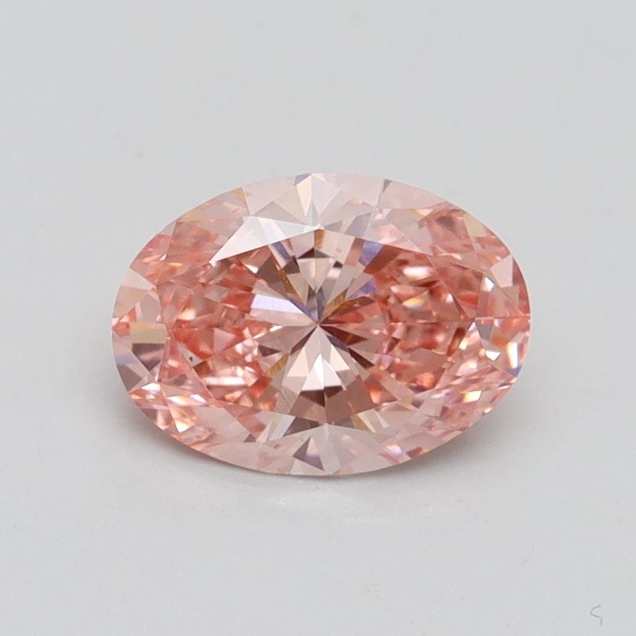 Loose Diamond - OVAL 1.0ct Fancy Intense Pink VS1: Loose Diamond - OVAL 1.0ct Fancy Intense Pink VS1 Source: This is a real non-mined Diamond that has been grown in a lab Shape: OVAL Carats: 1.0 Color: Fancy Intense Pink Certification: IGI Video: