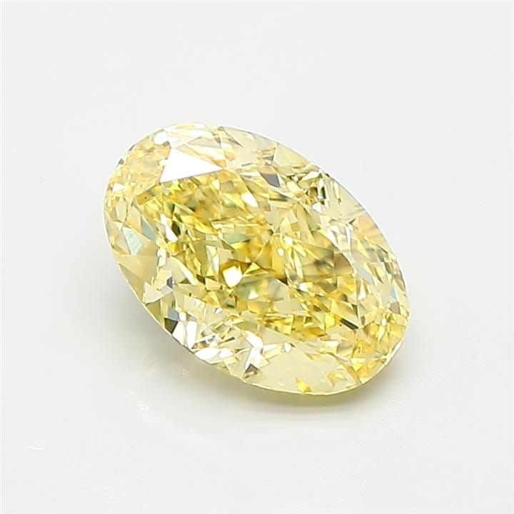 Loose Diamond - OVAL 1.34ct Fancy Intense Yellow VS2: Loose Diamond - OVAL 1.34ct Fancy Intense Yellow VS2 Source: This is a real non-mined Diamond that has been grown in a lab Shape: OVAL Carats: 1.34 Color: Fancy Intense Yellow Certification: IGI Video