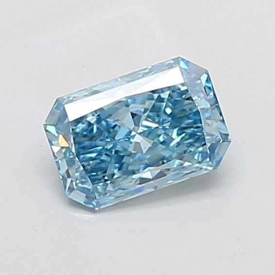 Loose Diamond - RADIANT 1.04ct Fancy Vivid Blue VS2: Loose Diamond - RADIANT 1.04ct Fancy Vivid Blue VS2 Source: This is a real non-mined Diamond that has been grown in a lab Shape: RADIANT Carats: 1.04 Color: Fancy Vivid Blue Certification: IGI Video:
