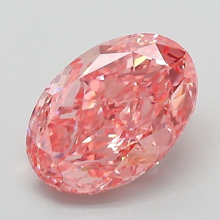 Loose Diamond - OVAL 2.01ct Fancy Vivid Pink VS1: Loose Diamond - OVAL 2.01ct Fancy Vivid Pink VS1 Source: This is a real non-mined Diamond that has been grown in a lab Shape: OVAL Carats: 2.01 Color: Fancy Vivid Pink Certification: IGI Video: