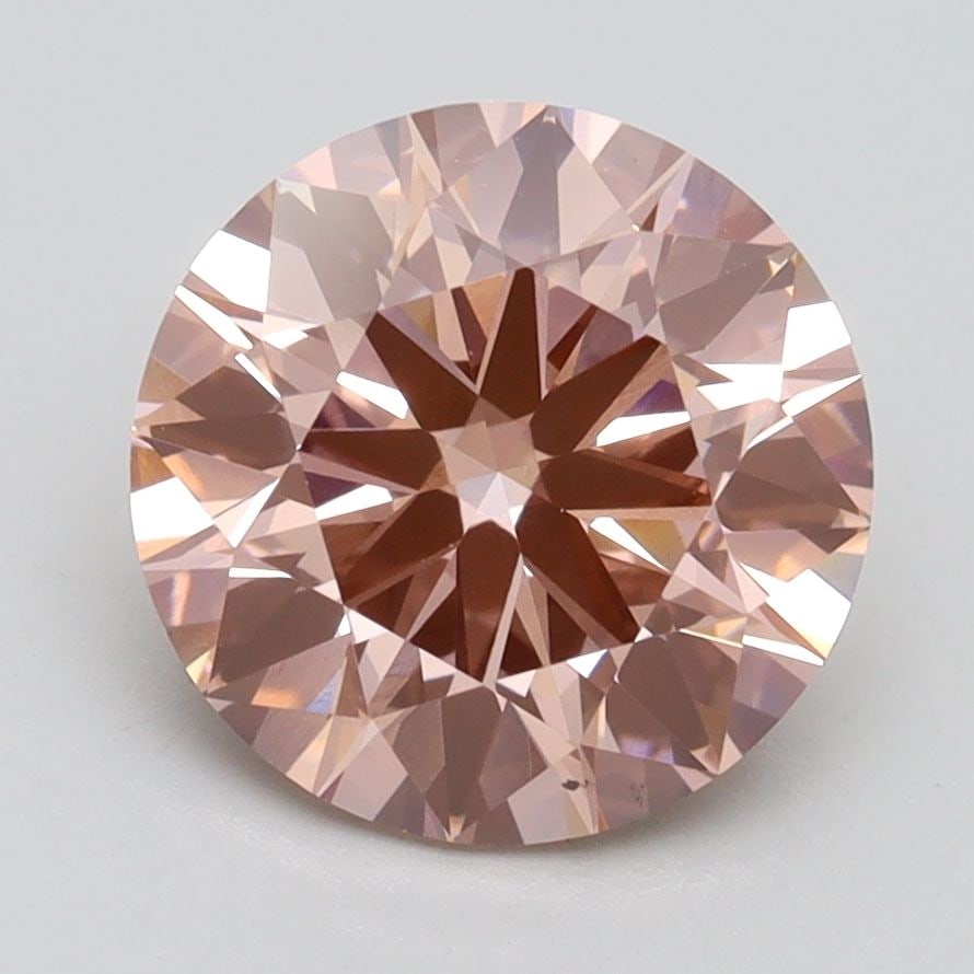 Loose Diamond - ROUND 2.71ct Fancy Intense Pink VS2: Loose Diamond - ROUND 2.71ct Fancy Intense Pink VS2 Source: This is a real non-mined Diamond that has been grown in a lab Shape: ROUND Carats: 2.71 Color: Fancy Intense Pink Certification: IGI Video: