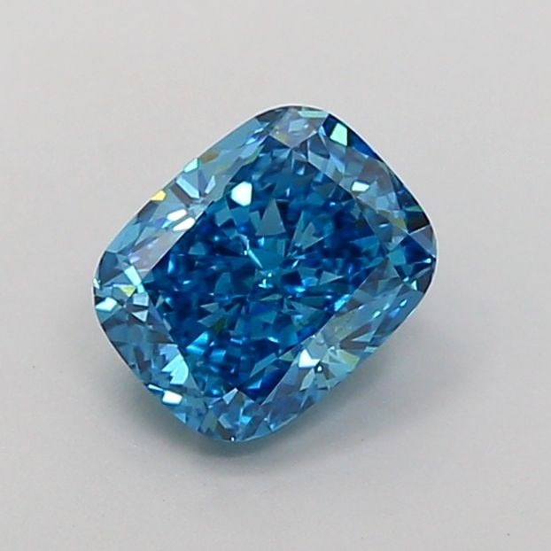 Loose Diamond - CUSHION MODIFIED 1.54ct Fancy Vivid Blue VS2: Loose Diamond - CUSHION MODIFIED 1.54ct Fancy Vivid Blue VS2 Source: This is a real non-mined Diamond that has been grown in a lab Shape: CUSHION MODIFIED Carats: 1.54 Color: Fancy Vivid Blue Certific