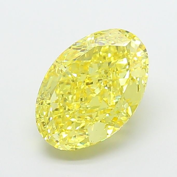 Loose Diamond - OVAL 6.09ct Fancy Vivid Yellow VS2: Loose Diamond - OVAL 6.09ct Fancy Vivid Yellow VS2 Source: This is a real non-mined Diamond that has been grown in a lab Shape: OVAL Carats: 6.09 Color: Fancy Vivid Yellow Certification: IGI Video: