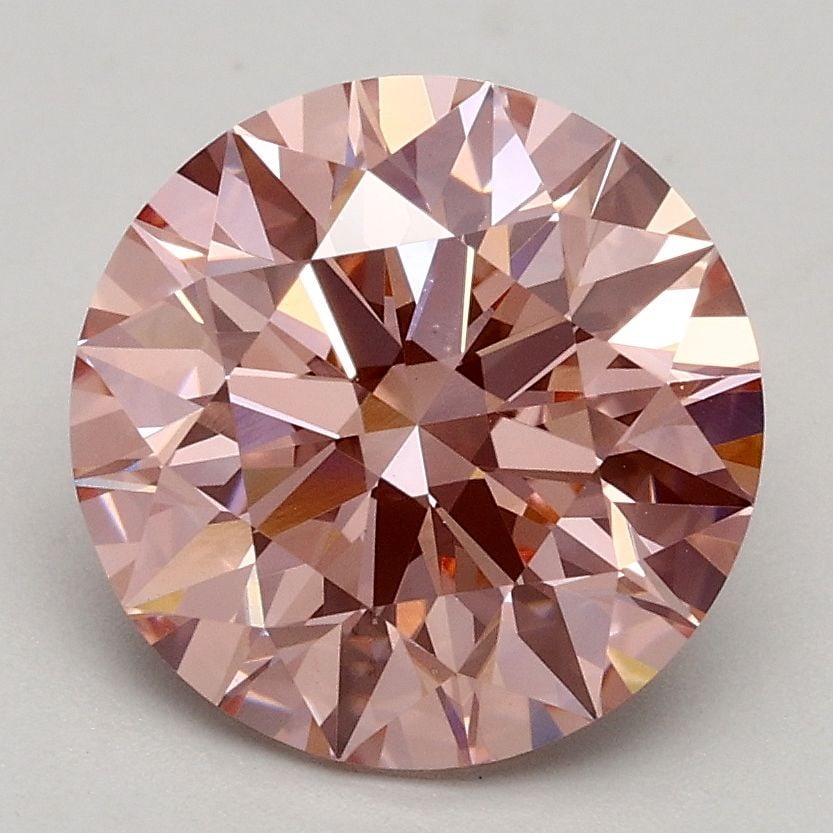 Loose Diamond - ROUND 2.25ct Fancy Intense Pink VS1: Loose Diamond - ROUND 2.25ct Fancy Intense Pink VS1 Source: This is a real non-mined Diamond that has been grown in a lab Shape: ROUND Carats: 2.25 Color: Fancy Intense Pink Certification: IGI Video: