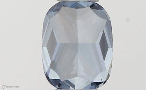 Loose Diamond - CUSHION MODIFIED 0.4ct Fancy Vivid Blue VS1: Loose Diamond - CUSHION MODIFIED 0.4ct Fancy Vivid Blue VS1 Source: This is a real non-mined Diamond that has been grown in a lab Shape: CUSHION MODIFIED Carats: 0.4 Color: Fancy Vivid Blue Certificat
