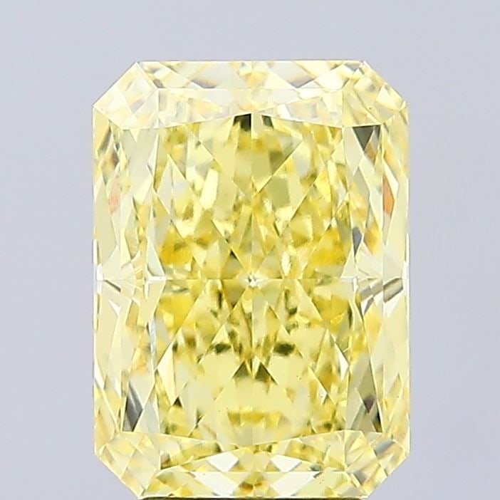 Loose Diamond - RADIANT 4.03ct Fancy Intense Yellow VS1: Loose Diamond - RADIANT 4.03ct Fancy Intense Yellow VS1 Source: This is a real non-mined Diamond that has been grown in a lab Shape: RADIANT Carats: 4.03 Color: Fancy Intense Yellow Certification: IGI