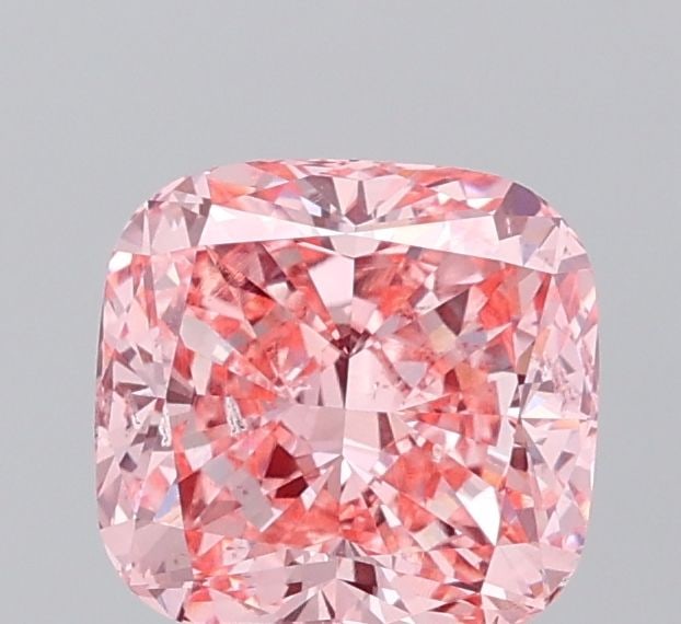 Loose Diamond - CUSHION MODIFIED 2.01ct Fancy Vivid Pink SI1: Loose Diamond - CUSHION MODIFIED 2.01ct Fancy Vivid Pink SI1 Source: This is a real non-mined Diamond that has been grown in a lab Shape: CUSHION MODIFIED Carats: 2.01 Color: Fancy Vivid Pink Certific