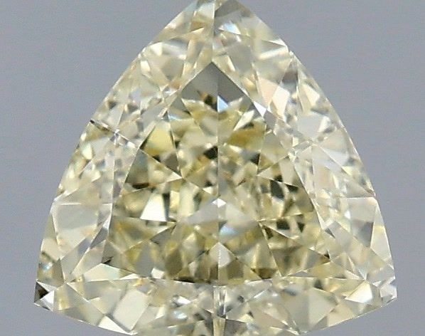 Loose Diamond - TRIANGULAR 1.05ct Fancy Yellow VVS2: Loose Diamond - TRIANGULAR 1.05ct Fancy Yellow VVS2 Source: This is a real non-mined Diamond that has been grown in a lab Shape: TRIANGULAR Carats: 1.05 Color: Fancy Yellow Certification: IGI Video:
