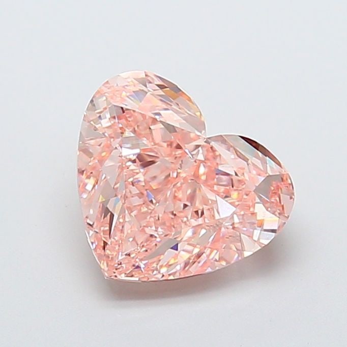 Loose Diamond - HEART 5.03ct Fancy Intense Pink VS2: Loose Diamond - HEART 5.03ct Fancy Intense Pink VS2 Source: This is a real non-mined Diamond that has been grown in a lab Shape: HEART Carats: 5.03 Color: Fancy Intense Pink Certification: IGI Video: