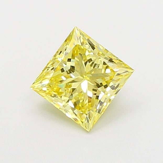 Loose Diamond - RADIANT 6.05ct Fancy Vivid Yellow VS2: Loose Diamond - RADIANT 6.05ct Fancy Vivid Yellow VS2 Source: This is a real non-mined Diamond that has been grown in a lab Shape: RADIANT Carats: 6.05 Color: Fancy Vivid Yellow Certification: IGI Vid