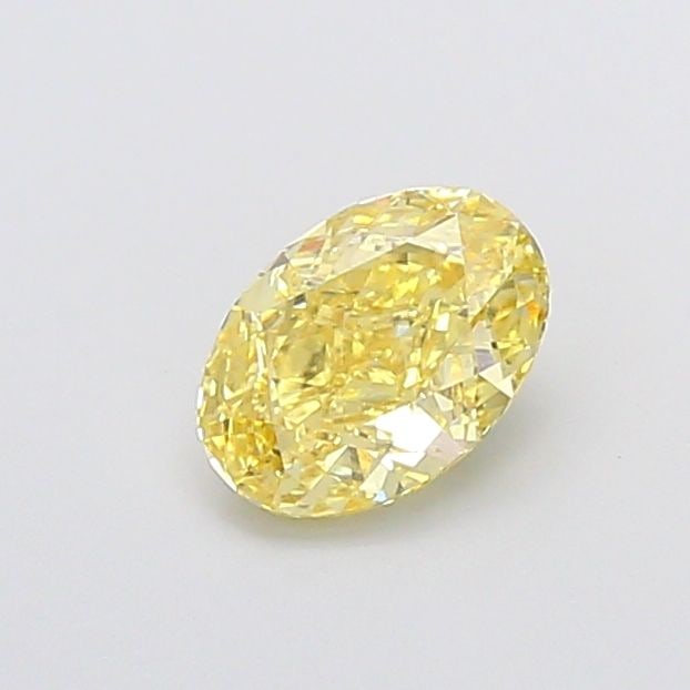 Loose Diamond - OVAL 1.0ct Fancy Intense Yellow VVS2: Loose Diamond - OVAL 1.0ct Fancy Intense Yellow VVS2 Source: This is a real non-mined Diamond that has been grown in a lab Shape: OVAL Carats: 1.0 Color: Fancy Intense Yellow Certification: IGI Video: