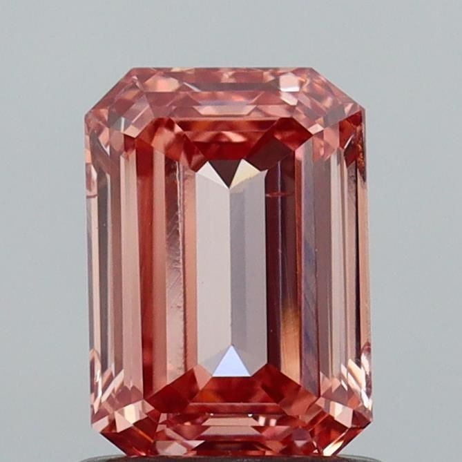 Loose Diamond - EMERALD 1.06ct Fancy Pinkish Brown VS2: Loose Diamond - EMERALD 1.06ct Fancy Pinkish Brown VS2 Source: This is a real non-mined Diamond that has been grown in a lab Shape: EMERALD Carats: 1.06 Color: Fancy Pinkish Brown Certification: IGI V