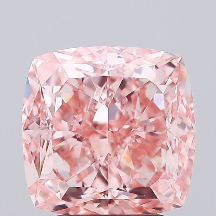 Loose Diamond - CUSHION MODIFIED 3.08ct Fancy Vivid Pink VVS2: Loose Diamond - CUSHION MODIFIED 3.08ct Fancy Vivid Pink VVS2 Source: This is a real non-mined Diamond that has been grown in a lab Shape: CUSHION MODIFIED Carats: 3.08 Color: Fancy Vivid Pink Certifi