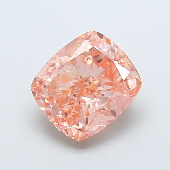 Loose Diamond - CUSHION MODIFIED 3.08ct Fancy Intense Orangey Brown VS1: Loose Diamond - CUSHION MODIFIED 3.08ct Fancy Intense Orangey Brown VS1 Source: This is a real non-mined Diamond that has been grown in a lab Shape: CUSHION MODIFIED Carats: 3.08 Color: Fancy Intense 