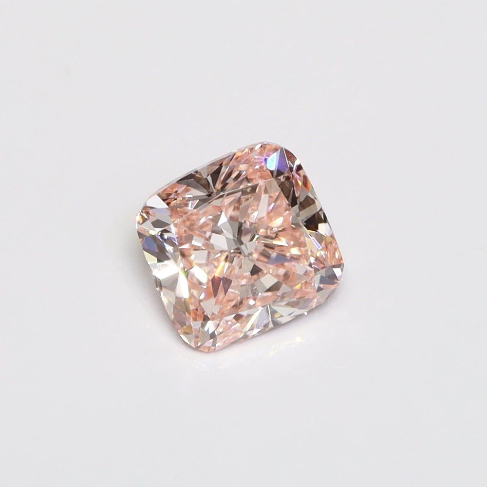 Loose Diamond - CUSHION MODIFIED 1.0ct Fancy Vivid Pink VS2: Loose Diamond - CUSHION MODIFIED 1.0ct Fancy Vivid Pink VS2 Source: This is a real non-mined Diamond that has been grown in a lab Shape: CUSHION MODIFIED Carats: 1.0 Color: Fancy Vivid Pink Certificat