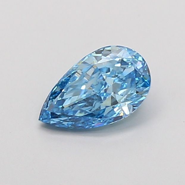 Loose Diamond - PEAR 1.0ct Fancy Vivid Blue VS1: Loose Diamond - PEAR 1.0ct Fancy Vivid Blue VS1 Source: This is a real non-mined Diamond that has been grown in a lab Shape: PEAR Carats: 1.0 Color: Fancy Vivid Blue Certification: IGI Video: