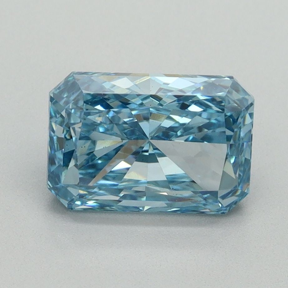 Loose Diamond - RADIANT 2.04ct Fancy Vivid Blue VS2: Loose Diamond - RADIANT 2.04ct Fancy Vivid Blue VS2 Source: This is a real non-mined Diamond that has been grown in a lab Shape: RADIANT Carats: 2.04 Color: Fancy Vivid Blue Certification: IGI Video: