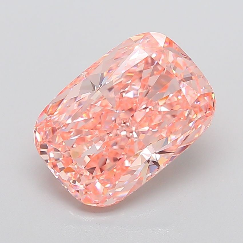 Loose Diamond - CUSHION MODIFIED 7.39ct Fancy Vivid Pink VVS2: Loose Diamond - CUSHION MODIFIED 7.39ct Fancy Vivid Pink VVS2 Source: This is a real non-mined Diamond that has been grown in a lab Shape: CUSHION MODIFIED Carats: 7.39 Color: Fancy Vivid Pink Certifi