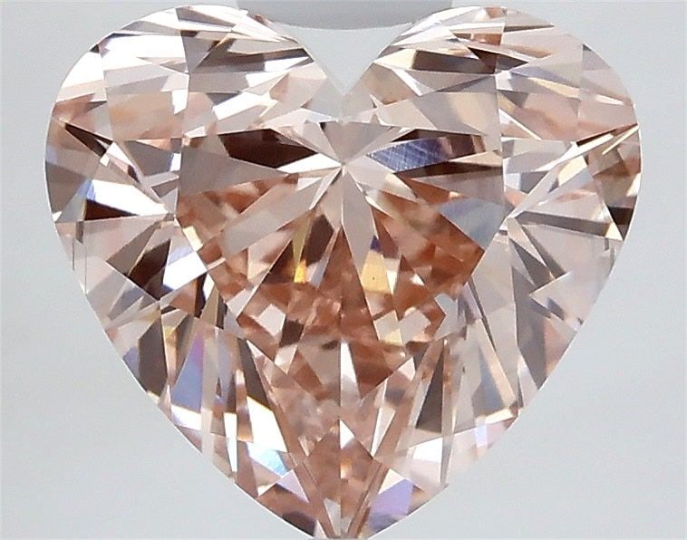 Loose Diamond - HEART 3.03ct Fancy Intense Pink VS1: Loose Diamond - HEART 3.03ct Fancy Intense Pink VS1 Source: This is a real non-mined Diamond that has been grown in a lab Shape: HEART Carats: 3.03 Color: Fancy Intense Pink Certification: IGI Video: