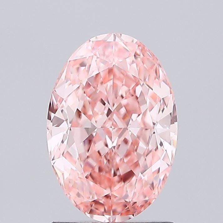 Loose Diamond - OVAL 1.5ct Fancy Vivid Pink VVS2: Loose Diamond - OVAL 1.5ct Fancy Vivid Pink VVS2 Source: This is a real non-mined Diamond that has been grown in a lab Shape: OVAL Carats: 1.5 Color: Fancy Vivid Pink Certification: IGI Video:
