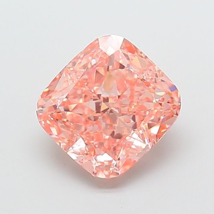 Loose Diamond - CUSHION MODIFIED 3.05ct Fancy Vivid Pink VS1: Loose Diamond - CUSHION MODIFIED 3.05ct Fancy Vivid Pink VS1 Source: This is a real non-mined Diamond that has been grown in a lab Shape: CUSHION MODIFIED Carats: 3.05 Color: Fancy Vivid Pink Certific