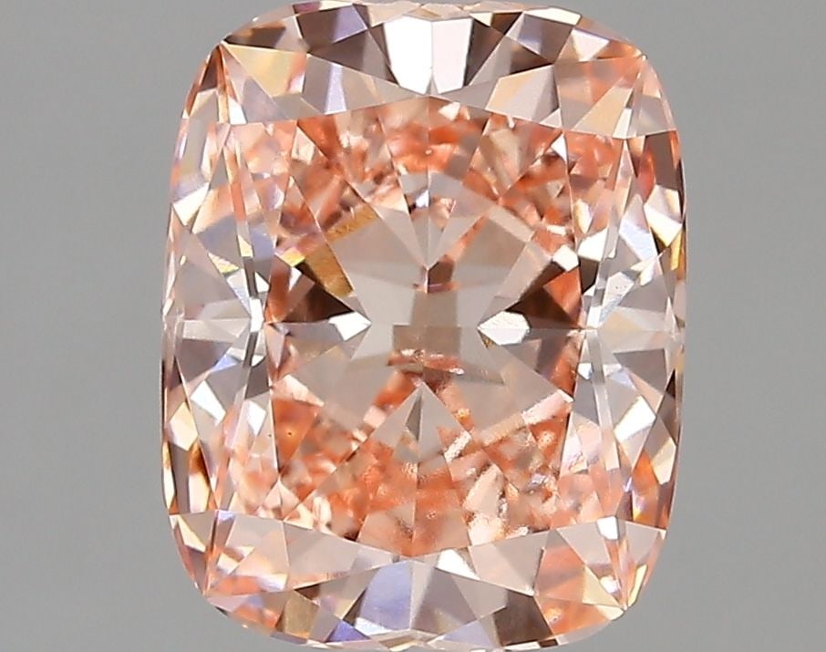 Loose Diamond - CUSHION MODIFIED 3.49ct Fancy Intense Pink VVS2: Loose Diamond - CUSHION MODIFIED 3.49ct Fancy Intense Pink VVS2 Source: This is a real non-mined Diamond that has been grown in a lab Shape: CUSHION MODIFIED Carats: 3.49 Color: Fancy Intense Pink Cer