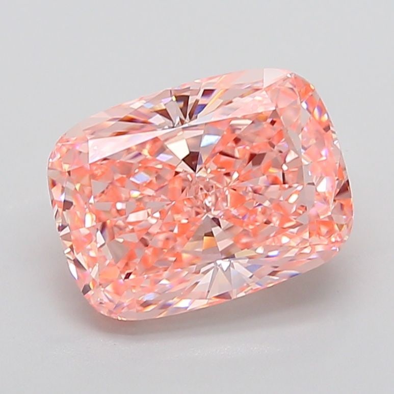 Loose Diamond - CUSHION MODIFIED 6.76ct Fancy Vivid Pink VS1: Loose Diamond - CUSHION MODIFIED 6.76ct Fancy Vivid Pink VS1 Source: This is a real non-mined Diamond that has been grown in a lab Shape: CUSHION MODIFIED Carats: 6.76 Color: Fancy Vivid Pink Certific
