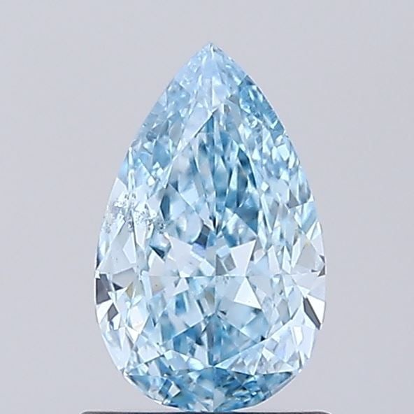 Loose Diamond - PEAR 0.9ct Fancy Vivid Blue VS2: Loose Diamond - PEAR 0.9ct Fancy Vivid Blue VS2 Source: This is a real non-mined Diamond that has been grown in a lab Shape: PEAR Carats: 0.9 Color: Fancy Vivid Blue Certification: IGI Video: