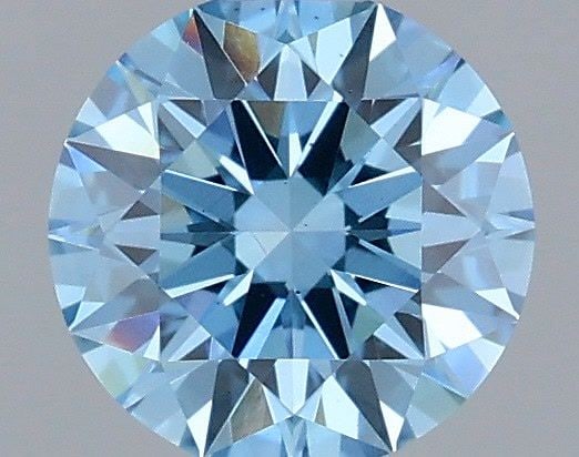 Ideal Loose Diamond - ROUND 1.04ct Fancy Vivid Blue VS1: Ideal Loose Diamond - ROUND 1.04ct Fancy Vivid Blue VS1 Source: This is a real non-mined Diamond that has been grown in a lab Shape: ROUND Carats: 1.04 Color: Fancy Vivid Blue Certification: IGI Video