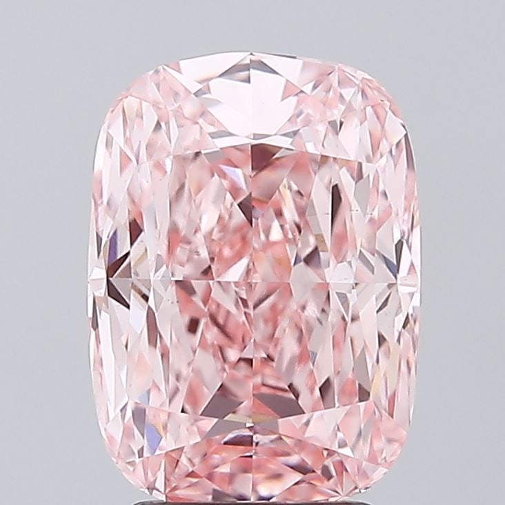 Loose Diamond - CUSHION MODIFIED 4.09ct Fancy Vivid Pink VS1: Loose Diamond - CUSHION MODIFIED 4.09ct Fancy Vivid Pink VS1 Source: This is a real non-mined Diamond that has been grown in a lab Shape: CUSHION MODIFIED Carats: 4.09 Color: Fancy Vivid Pink Certific