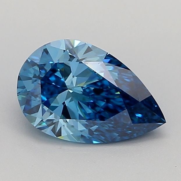 Loose Diamond - PEAR 1.5ct Fancy Vivid Blue VVS2: Loose Diamond - PEAR 1.5ct Fancy Vivid Blue VVS2 Source: This is a real non-mined Diamond that has been grown in a lab Shape: PEAR Carats: 1.5 Color: Fancy Vivid Blue Certification: IGI Video: