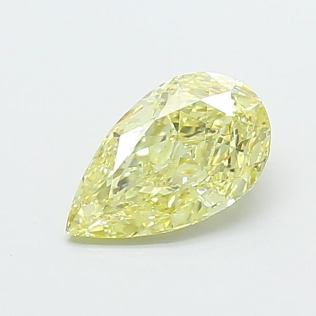 Loose Diamond - PEAR 1.06ct Fancy Intense Yellow VVS2: Loose Diamond - PEAR 1.06ct Fancy Intense Yellow VVS2 Source: This is a real non-mined Diamond that has been grown in a lab Shape: PEAR Carats: 1.06 Color: Fancy Intense Yellow Certification: IGI Vide