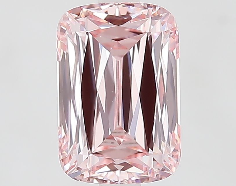 Loose Diamond - CUSHION MODIFIED 2.42ct Fancy Intense Pink VVS1: Loose Diamond - CUSHION MODIFIED 2.42ct Fancy Intense Pink VVS1 Source: This is a real non-mined Diamond that has been grown in a lab Shape: CUSHION MODIFIED Carats: 2.42 Color: Fancy Intense Pink Cer