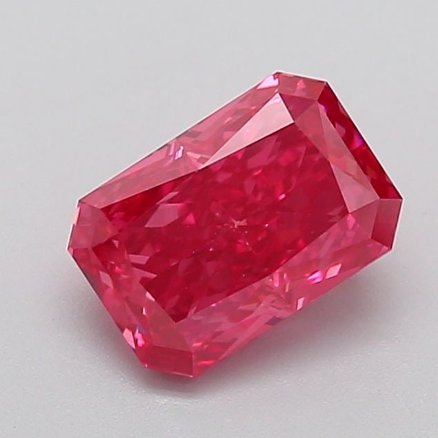 Loose Diamond - RADIANT 2.12ct Fancy Vivid Pink VS1: Loose Diamond - RADIANT 2.12ct Fancy Vivid Pink VS1 Source: This is a real non-mined Diamond that has been grown in a lab Shape: RADIANT Carats: 2.12 Color: Fancy Vivid Pink Certification: IGI Video: