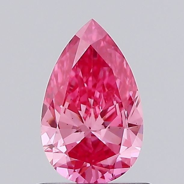 Loose Diamond - PEAR 0.65ct Fancy Vivid Pink VS2: Loose Diamond - PEAR 0.65ct Fancy Vivid Pink VS2 Source: This is a real non-mined Diamond that has been grown in a lab Shape: PEAR Carats: 0.65 Color: Fancy Vivid Pink Certification: IGI Video: