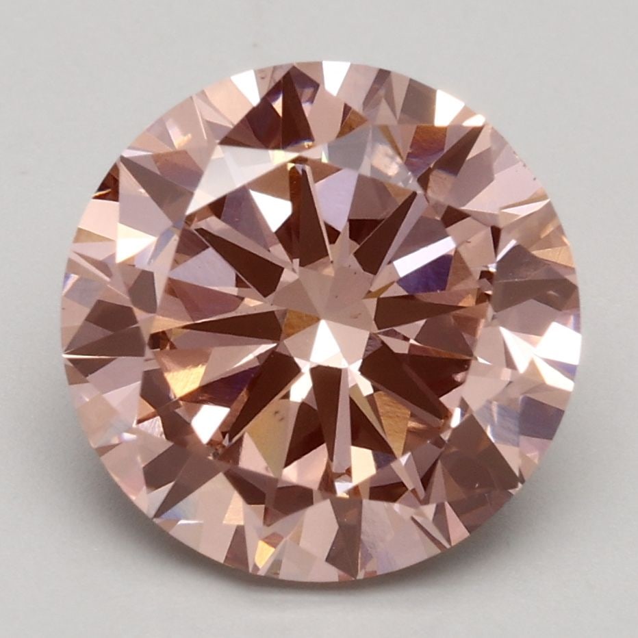 Loose Diamond - ROUND 3.0ct Fancy Intense Pink VS2: Loose Diamond - ROUND 3.0ct Fancy Intense Pink VS2 Source: This is a real non-mined Diamond that has been grown in a lab Shape: ROUND Carats: 3.0 Color: Fancy Intense Pink Certification: IGI Video: