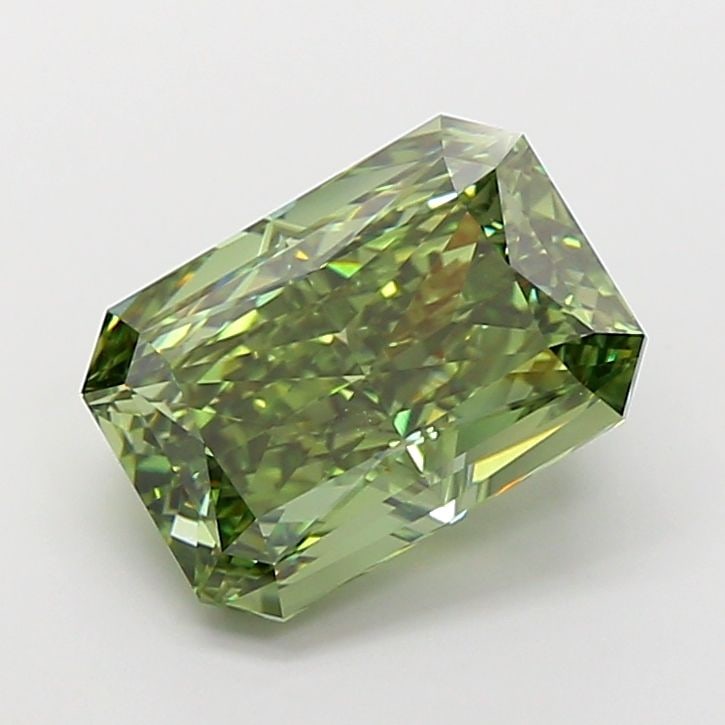Loose Diamond - RADIANT 7.69ct Fancy Vivid Green VS1: Loose Diamond - RADIANT 7.69ct Fancy Vivid Green VS1 Source: This is a real non-mined Diamond that has been grown in a lab Shape: RADIANT Carats: 7.69 Color: Fancy Vivid Green Certification: IGI The D