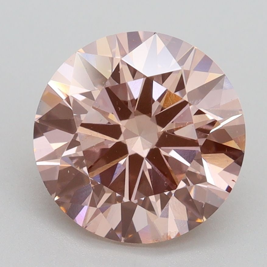 Loose Diamond - ROUND 3.0ct Fancy Intense Pink VS2: Loose Diamond - ROUND 3.0ct Fancy Intense Pink VS2 Source: This is a real non-mined Diamond that has been grown in a lab Shape: ROUND Carats: 3.0 Color: Fancy Intense Pink Certification: IGI Video: