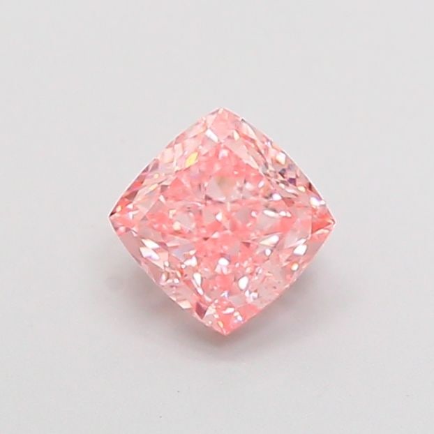Loose Diamond - CUSHION MODIFIED 0.84ct Fancy Vivid Pink VS1: Loose Diamond - CUSHION MODIFIED 0.84ct Fancy Vivid Pink VS1 Source: This is a real non-mined Diamond that has been grown in a lab Shape: CUSHION MODIFIED Carats: 0.84 Color: Fancy Vivid Pink Certific