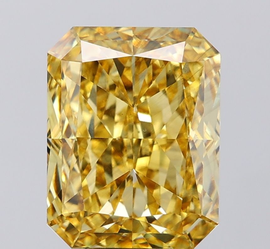 Loose Diamond - RADIANT 6.06ct Fancy Vivid Yellow SI1: Loose Diamond - RADIANT 6.06ct Fancy Vivid Yellow SI1 Source: This is a real non-mined Diamond that has been grown in a lab Shape: RADIANT Carats: 6.06 Color: Fancy Vivid Yellow Certification: IGI Vid